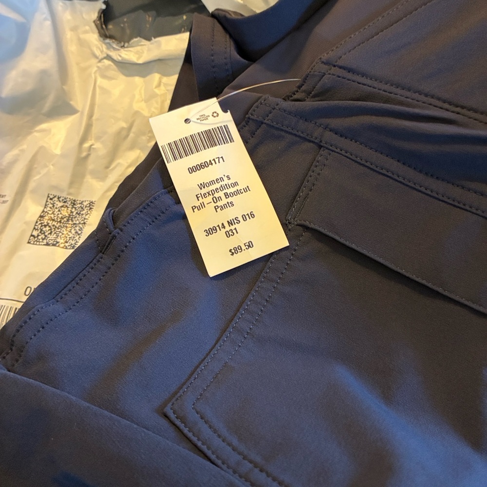 Duluth Trading Co Women's Bootcut Pants - Navy